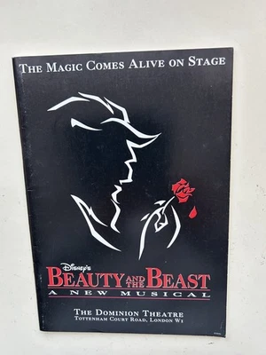 BEAUTY AND THE BEAST The Musical Theatre Programme DOMINION THEATRE  - Image 1 of 4
