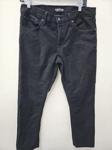 Vintage Tom Ford Men's BLACK TROUSER PANTS - Size 33 Slim - Picture 1 of 13
