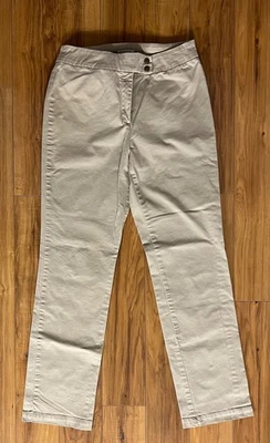 Jones New York Sports Khaki Pants Women's Size 8 Stretch - Image 1 of 4