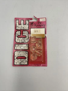 Vintage Armory 6 dice Set 1983 #6011 D & D New Sealed - Picture 1 of 3