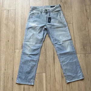 Neu mit Etikett Rag & Bone Elmont Fit 4 Miramar distressed hellblaue Herrenjeans 31 " - Bild 1 von 9