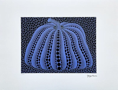 YAYOI KUSAMA - Pumpkin - signed, numbered edition 36/500, 65x50 cm - Image 1 of 4