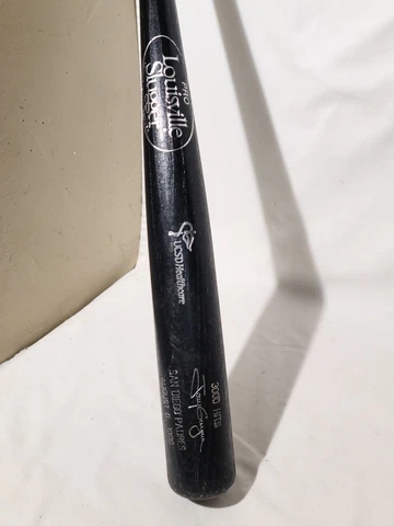 Louisville Slugger Tony Gwinn Padres 3000-Hits August 6, 1999 Baseball Bat Wood Cover