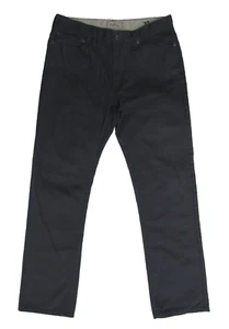 stafford prep gray 100% cotton denim pants 32/30 - Picture 1 of 10