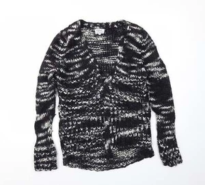 NEXT Womens Blue Crew Neck Acrylic Blend Cardigan Size S - Picture 1 of 12