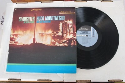 HUGO MONTENEGRO - SLAUGHTER ON 10th AVENUE LP 12" VINYL VG+ MAINSTREAM STEREO - Image 1 of 4