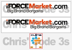 Code 3 Adhesive Trailer Decal - Culina iForce - 1/50 1/64 1/76 1/87 1/148  - Picture 1 of 1