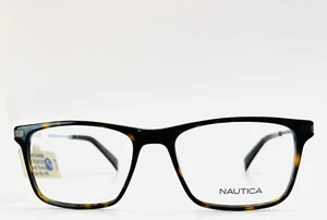NAUTICA N8134 206 Schildpatt Unisex Eckig Vollrand Brille 54-18-145 B:39 - Bild 1 von 9