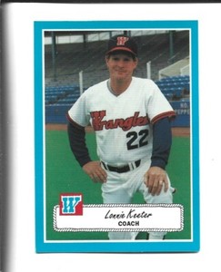 1990 Rock's Dugout Wichita Wranglers #26 Lonnie Keeter card, rare