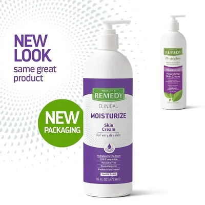 Remedy Clinical Crema para la Piel Aroma Vainilla 16 fl oz Hidratante Rostro y Cuerpo... Foto 1 de 4