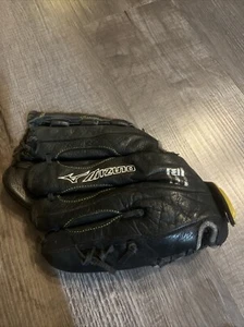 Mizuno GBO 1300 13” Blackout Leather RHT Glove Baseball Fast Pitch Softball - Picture 1 of 8