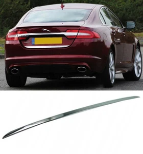 Jaguar XF 2008-2015 - Chrom Hinten Zierleiste Leiste Heck Tuning - Picture 1 of 3