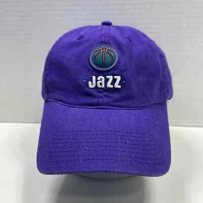De colección Utah Jazz Reebok Sombrero Púrpura Verde azulado Correa Ajustable Espalda NBA OSFM Gorra Gorra Foto 1 de 4