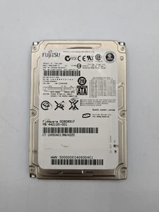 2.5" Fujitsu SATA Hard Drive - 160GB, 250GB, 320GB - Apple and PC - Windows - Picture 1 of 9