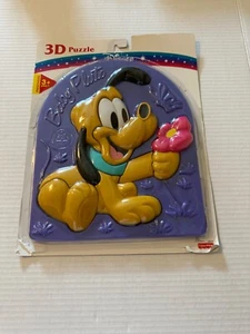 VINTAGE DISNEY 3D PUZZLE BABY PLUTO BY FISHER PRICE #66268 - Picture 1 of 2