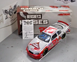 2004 Kevin Harvick Hersey Kisses 1/24 Action NASCAR Diecast Autographed - Picture 1 of 2