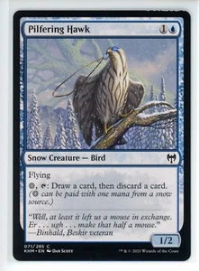 PILFERING HAWK Kaldheim #71 KHM(NM)(MTG) - Picture 1 of 1