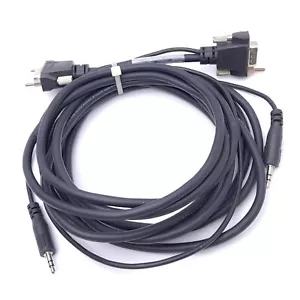 Extron 26-566-03 Rev P MVGA-A M-M Audio Cable, D-Sub 15-Pin HD, 3.5mm Jack, 12ft - Picture 1 of 5