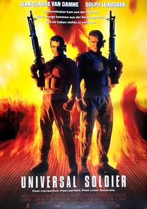 UNIVERSAL SOLDIER  1995  --  orig. Movie Poster - Kino Plakat - DIN A0 - Picture 1 of 1