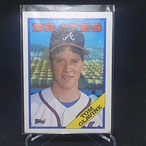 1988 Topps Tom Glavine #779 Rookie Card RC Atlanta Braves Baseball Hall Of Fame - Picture 1 of 6