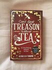 Waterstones Signed Cant Spell Treason Without Tea Rebecca Thorne Stencilled Edge