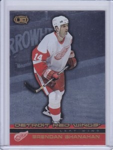 Brendan Shanahan 2002 Pacific Heads Up Hockey Card 47 Grade MT