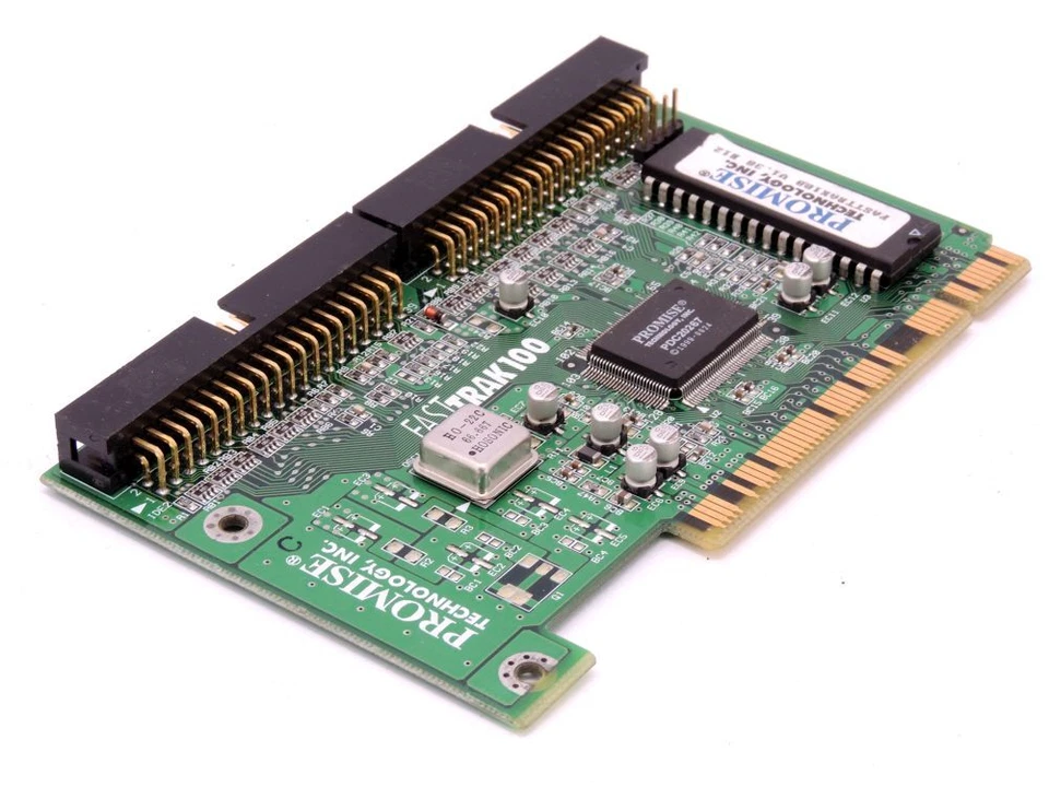 Promise Technology Fasttrak Ultra 100 IDE PCI Board RAID Controller Card 9952-10 - Image 1 of 1