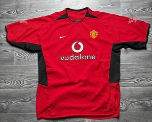 Rio Ferdinand Manchester United × Nike Jersey Vintage Manchester United Nike - Picture 1 of 17
