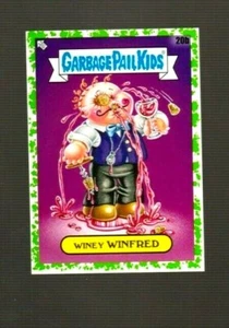 Garbage Pail Kids 2020 35 aniversario borde verde "WINEY WINFRED" #20b - Imagen 1 de 1