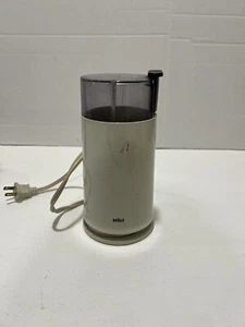 Braun Aromatic Coffee Grinder Automatic White Coffee Spices Tested Working - Picture 1 of 7