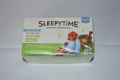 CONDIMENTOS CELESTIALES ~ DORMIR ~ DESINTOXICACIÓN ~ SIN CAFEÍNA ~ 20 BOLSAS DE TÉ Foto 1 de 4