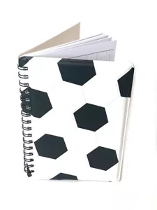 A6 Spiral Football Notebook Girls Boys Training Tactical Planner Notepad Xmas UK - Picture 1 of 3