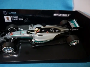 1/18 Minichamps Mercedes AMG F1 Hamilton 2016 World Champ Winner - Picture 1 of 14