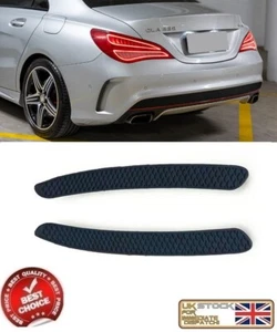 PAAR FÜR MERCEDES BENZ CLA W117 13-17 AMG STOSSSTANGE HINTEN SEITENABDECKUNG GRILL VERKLEIDUNG SET - Bild 1 von 2