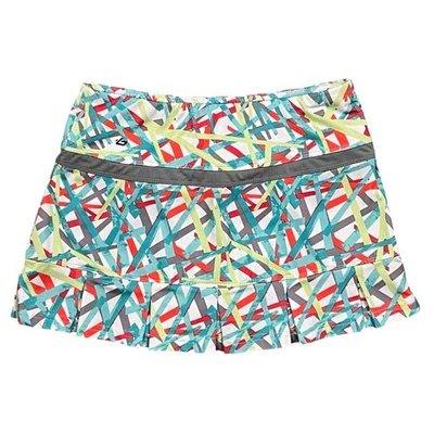 Bolle 高性能蓝绿色抽象活动网球高尔夫球鞋女式 XS — 第 1/4 张图片