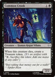 NM Common Crook, MTG, Marvel's Spider-Man, Magic the Gathering, 53 - Picture 1 of 1