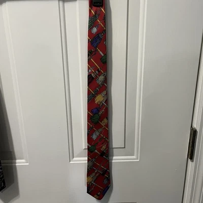 Corbata Damon 100 % seda Foto 1 de 2