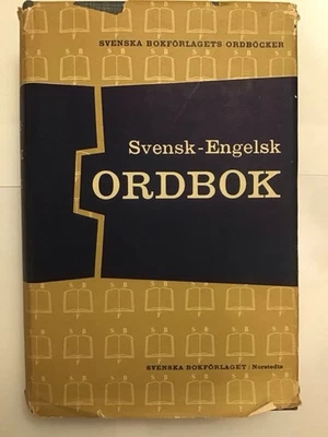 SVENSK-ENGELSK ORDBOOK - Image 1 of 4