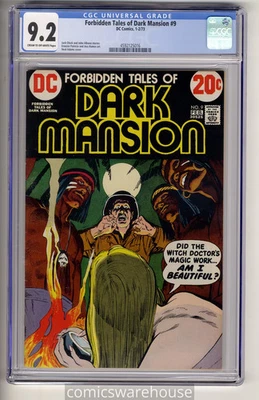 FOBIDDEN TALES OF DARK MANSION #9 (DC 1/73) CGC 9.2 NEAL ADAMS COVER - Image 1 of 2