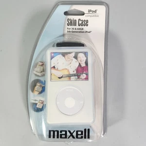 Maxell Skin Case Compatible avec iPod 30Go 60Go Gen 5 avec Vidéo - Photo 1/9