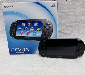 Sony PlayStation PS Vita  PCH-1000 Crystal Black CIB