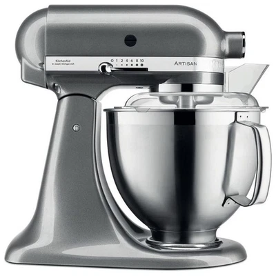 KitchenAid ARTISAN 5KSM185PS robot da cucina 300 W 4,8 L Argento - Immagine 1 di 4