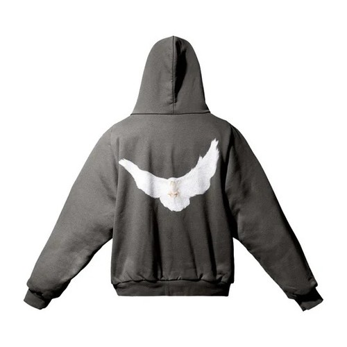 BALENCIAGA Felpa con cappuccio Yeezy Gap Dove Shrunken Nera Taglia L Nuova con etichetta