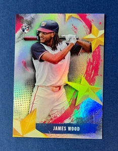 JAMES WOOD ~ 2025 Topps Series 1 #SMLB-18 ~ Rookie ~ Stars of the MLB - Picture 1 of 6