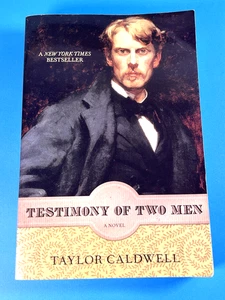 Testimony of Two Men: A Novel Rediscovered Classic Taylor Caldwell Paperback VG - Picture 1 of 1