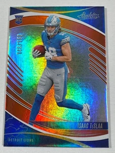 2025 Panini Absolute Isaac Teslaa ORANGE RC /150 - Picture 1 of 3