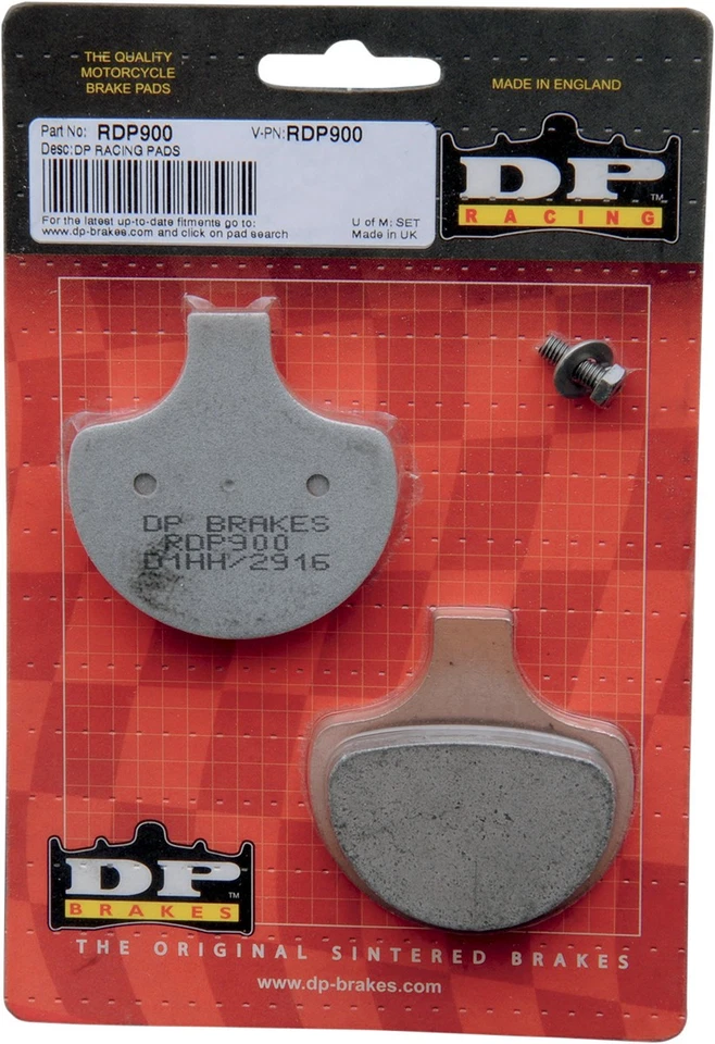 Pastillas de freno DP BRAKES RDP900 metal sinterizado Harley/Buell RACE DP900 RDP900 Foto 1 de 1