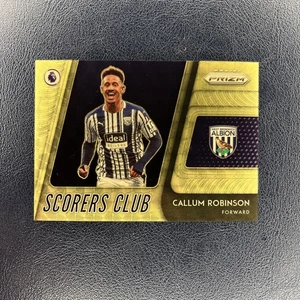 Panini Prizm Premier League Callum Robinson Scorers Club Gold Power 2020-21/5 - Imagen 1 de 4
