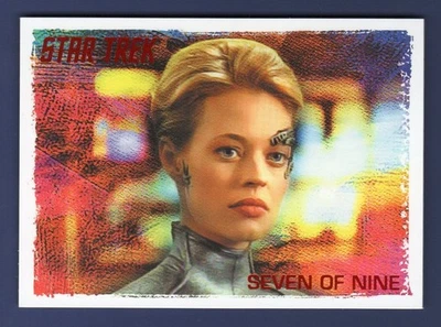 2021 Women of Star Trek Art and Images Red Parallel #29 Seven of Nine #34/50 - Bild 1 von 3