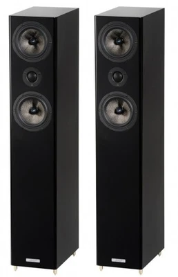 ASW CANTIUS 412 Nussbaum Hochglanz Standlautsprecher UVP 899,00 Stückpreis - Bild 1 von 4